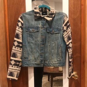 BDG Aztec Denim Jacket - Size M - VGUC